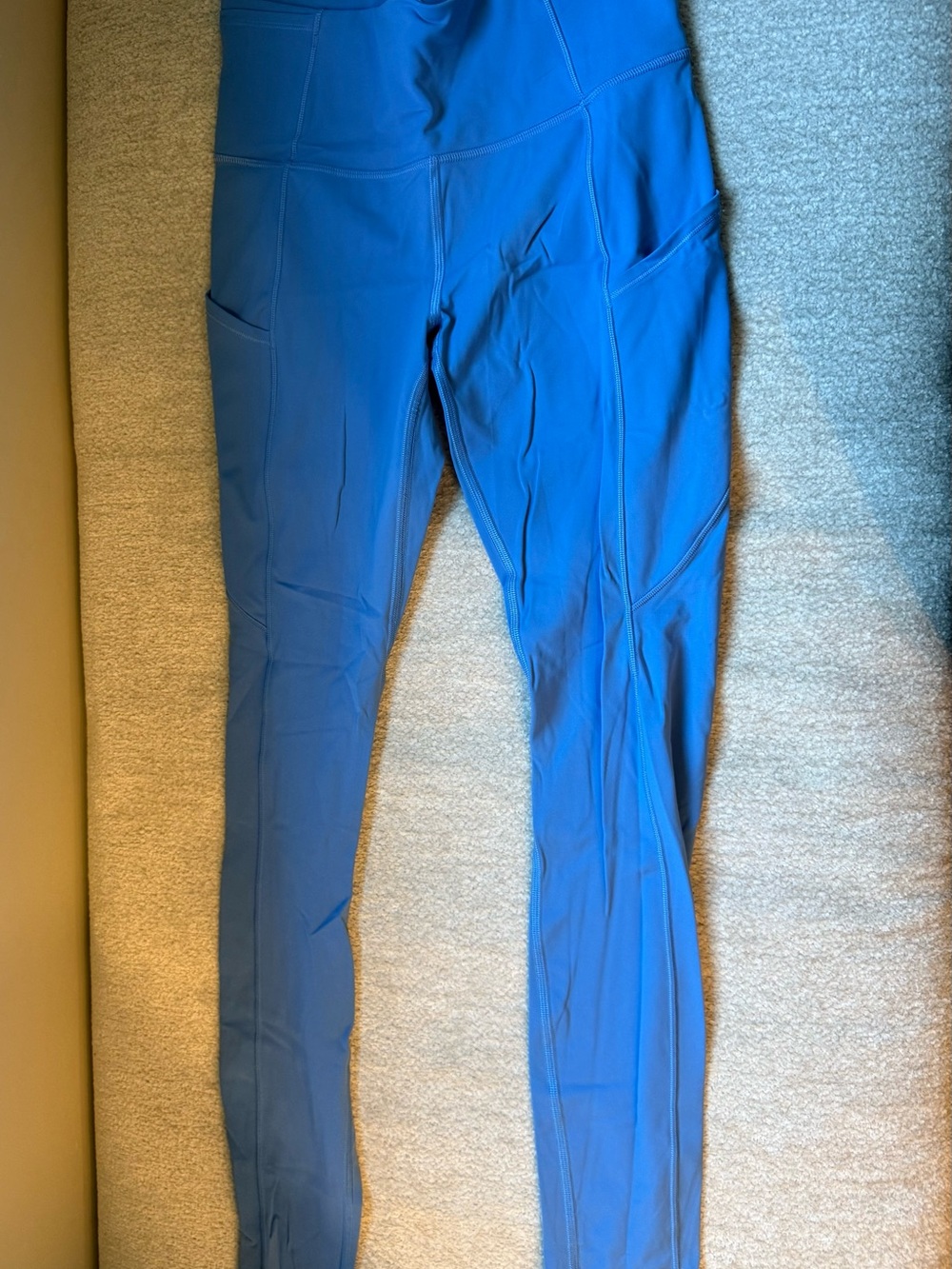 Blue Lululemon Athletic Leggings